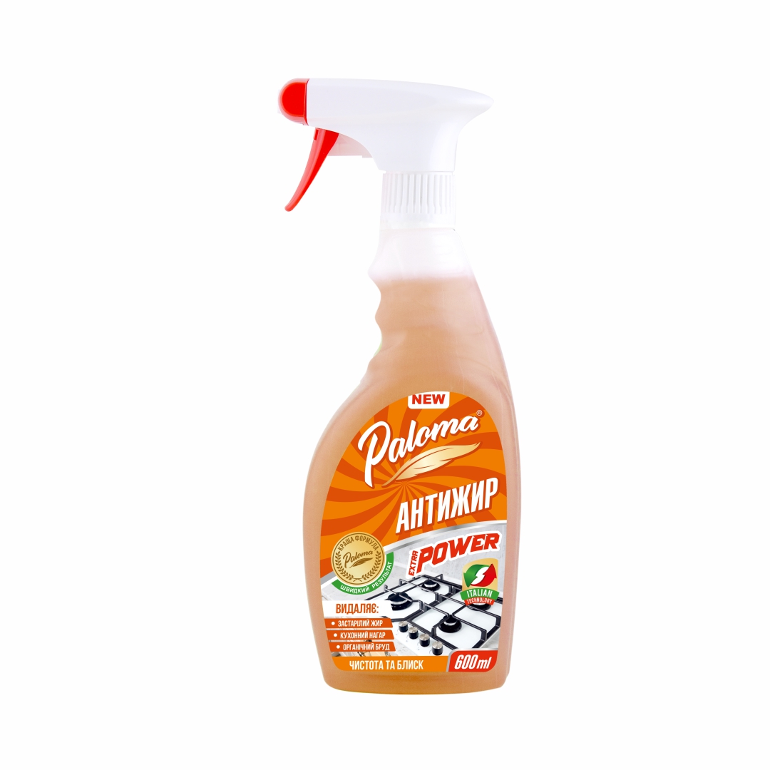 Засіб для кухні Антижир Paloma, 600мл